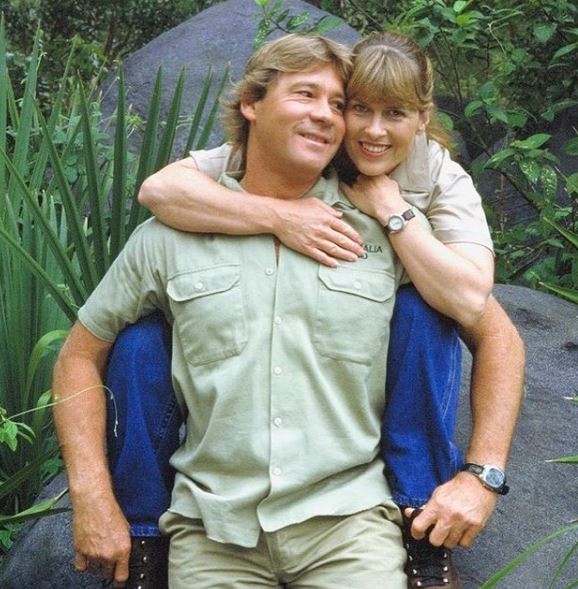 Prayers for Steve Irwin’s wife. Check the comments