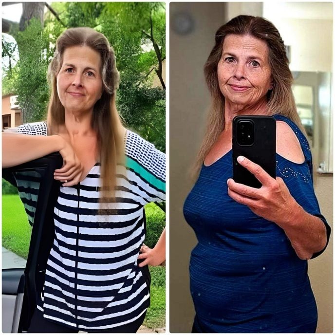 «Wow, this is a willpower!» Here is how much this fat woman has been changed at 57 and surprised everyone